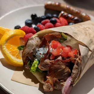 Lamb gyro - so yummy