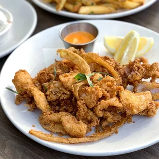 Fried Calamari. Photo by @martiwantsmore