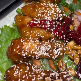 fried chicken wings, chicken wings and fried chicken, bbq wings, chicken, fried chicken, poultry, food, chicken wings, bbq chicken