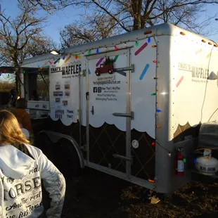 Finally - I'm almost at the trailer to place my order.