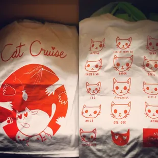 a cat cruise t - shirt
