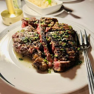 Porterhouse steak- absolutely delicious