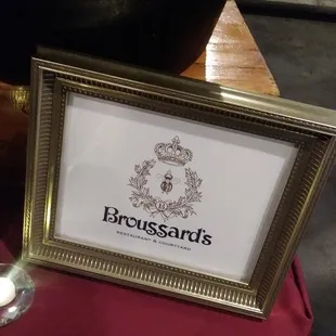 a picture of a picture of brussard&apos;s