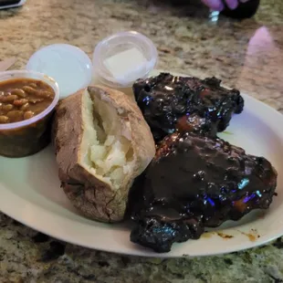 bbq ribs, ribs, food