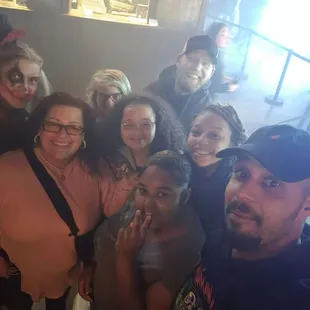 Ticket booth &amp; staging area pre walk through!