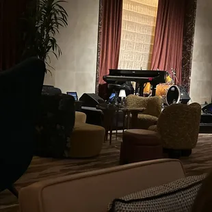 Live music in the evening