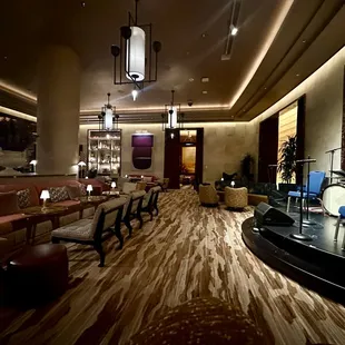 Interior is cozy but roomy all at once. Great furniture!