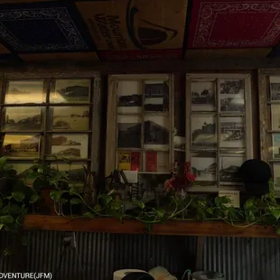 the interior of a restaurant