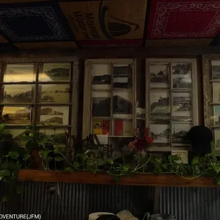the interior of a restaurant