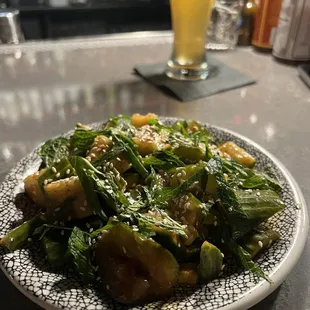 Smashed cucumber salad
