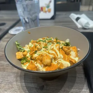 chicken tikka masala protein bowl