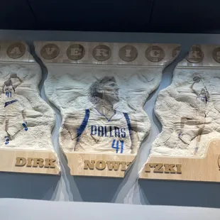 a piece of paper with a basketball player on it