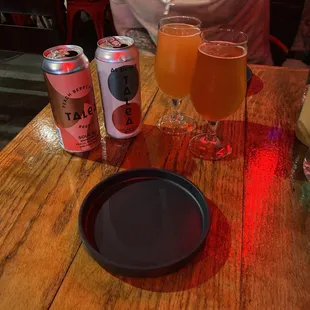 Al Dente Pilsner &amp; Peach Berry Punch Beer