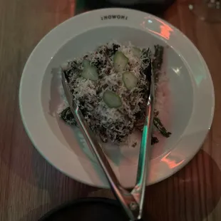 Charred Broccolini a La Caesar