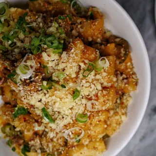Chopped Cheese Rice Cakes