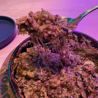 Cheesy Mushroom Rice