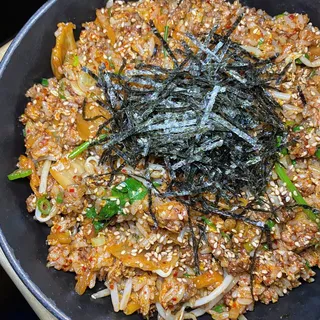 Cast-Iron Kimchi Rice