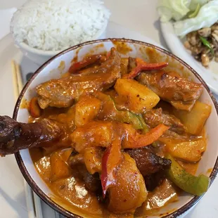 Duck curry