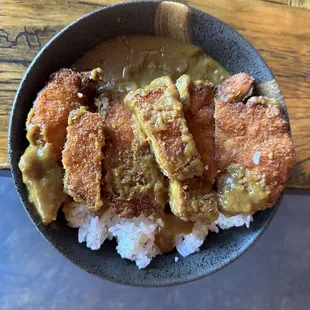 Chiken Katsu Bowl - curry special