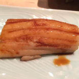Japanese anago (sea eel) nigiri