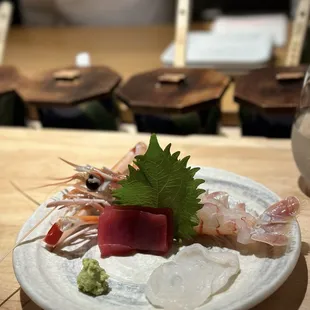 Lobster sashimi