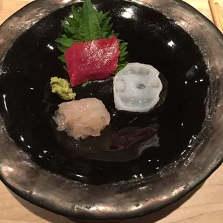 Japanese Live Octopus and Spanish Ranched Bluefin Tuna