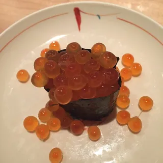 Alaskan Ikura (Salmon Eggs) Gunkan Nigiri