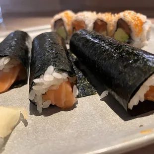 Temaki (hand rolls)