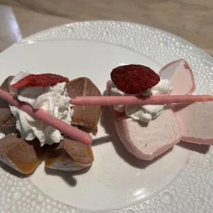 Mochi ice cream dessert