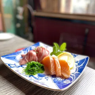 Sashimi: Toro &amp; Salmon