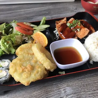 Salmon Teriyaki Bento