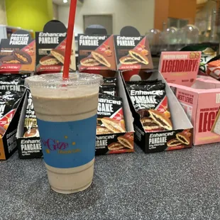 Banana split meal replacement