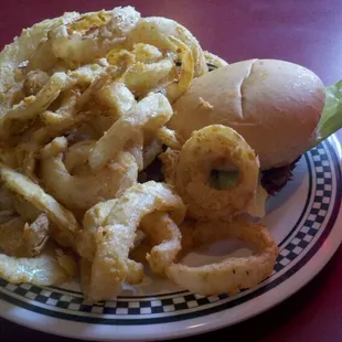 This is a small order of fabulous onion rings!
