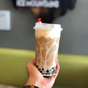 Iced Vietnamese latte