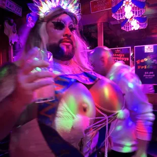 The $1:98 drag show featuring " Enormous knockers"