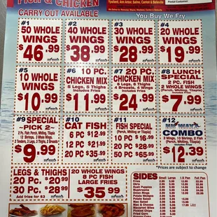 menu, sushi and sashimi