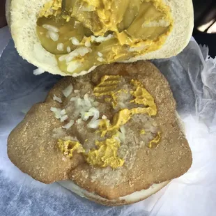 Tenderloin sandwich