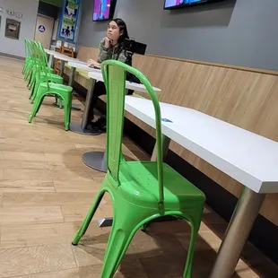 Plenty of seating