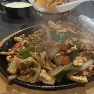 Chicken fajitas all the same as other Mexican food stops