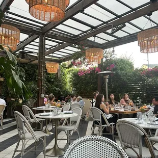 Outdoor seating