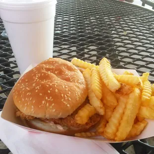 Chicken Fried Steak Sandwich