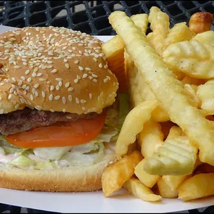 Throwback " Burger