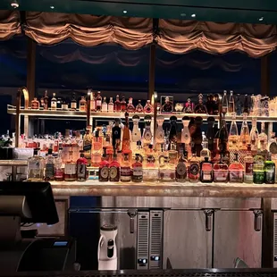 The bar at the Ritz Carlton is stunning and the views are spectacular.