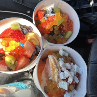 Went to get yogurt for kids and I. Like always it's clean and family oriented. Clean. No one was there when I went but the cashiers.