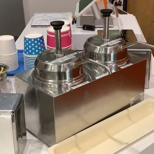 a counter with a counter top and a counter top with a counter top and a counter top with a counter