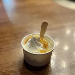 Complimentary Soft Serve Dessert