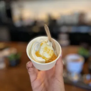 Yuzu Orange Soft Serve (complimentary)