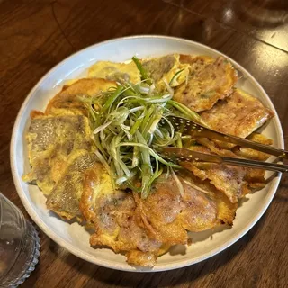 Squid and Beef Pancake