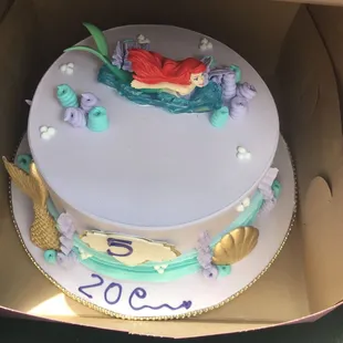 The Little Mermaid Cake!