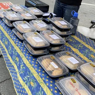 An assortment of the Empanadas